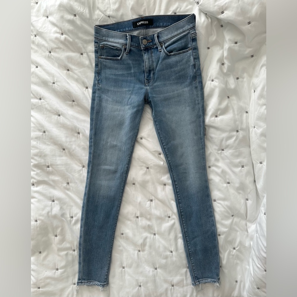Express Blue Women Jeans Jeggings